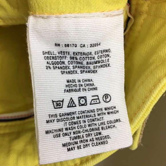 Yellow Pilcro and the Letterpress XS Denim Jacket - Picture 6 of 8